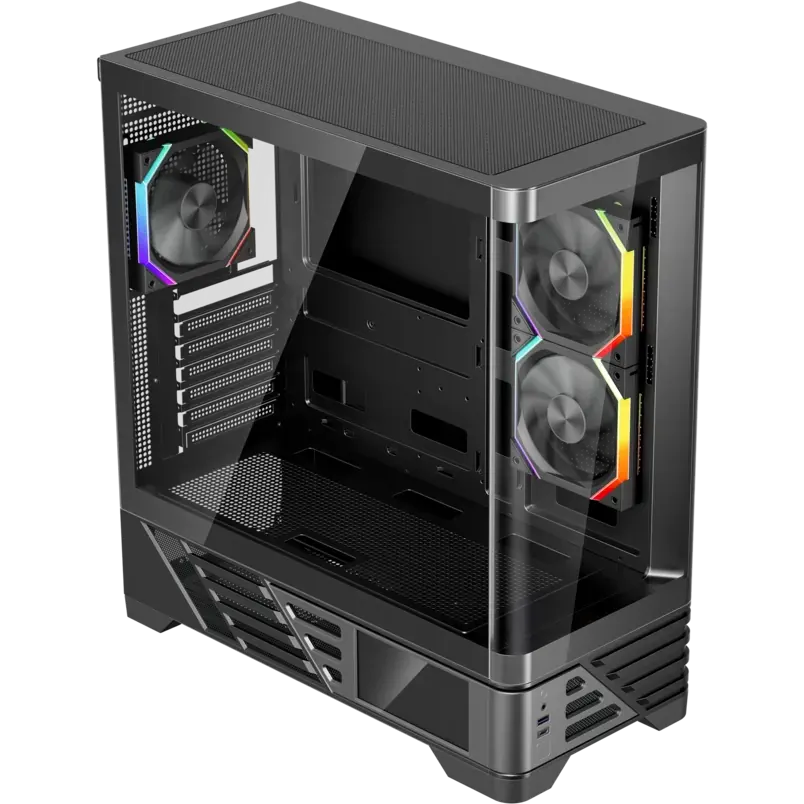 Корпус 1STPLAYER MC8 Black - MC8-BK-2FH7R-1FH7-HUB3 - фото 4