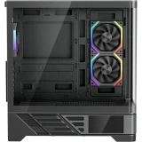 Корпус 1STPLAYER MC8 Black (MC8-BK-2FH7R-1FH7-HUB3)