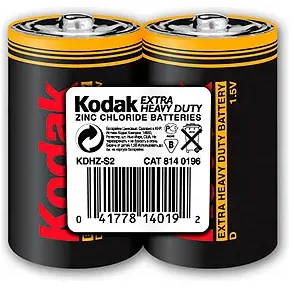 Батарейка Kodak Super Heavy Duty (D, 2 шт.) - B0005138