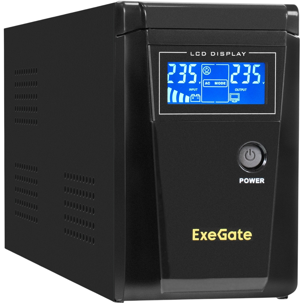 ..... ИБП ExeGate SineTower SZ-600.LCD.AVR.1SH (6905) Б/У - EX295986RUS