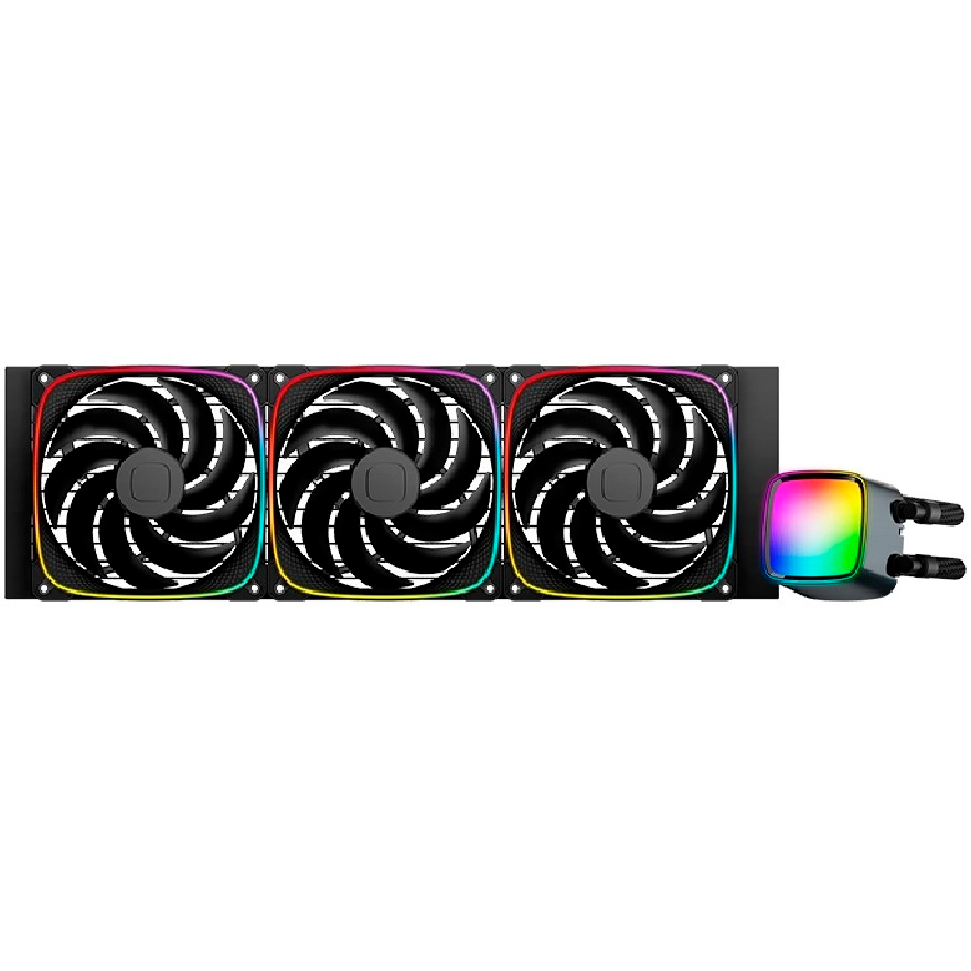 ..... СЖО Geometric Future Eskimo Pro 420 Black (0786) сломано основание одного из вентиляторов - 1C253B042100(0/1) - фото 2