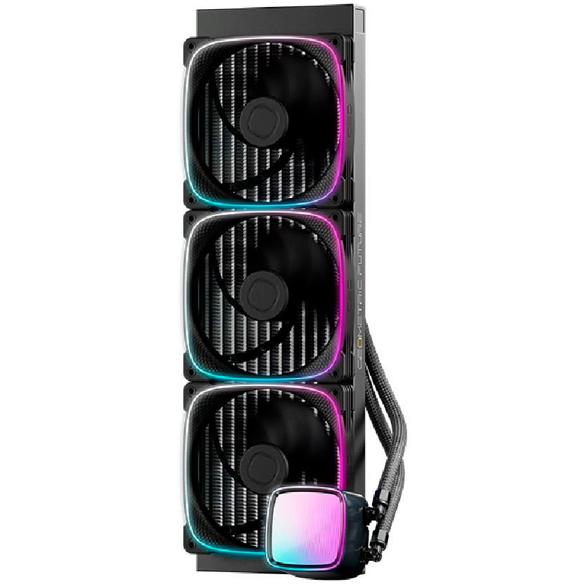 ..... СЖО Geometric Future Eskimo Pro 420 Black (0786) сломано основание одного из вентиляторов - 1C253B042100(0/1) - фото 4