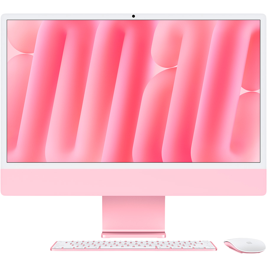 Моноблок Apple iMac 24 Pink (M4, 2024, Four ports) (MD2U4) - MD2U4(ZP,LL)/A