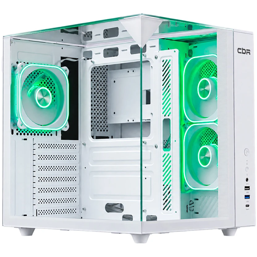 Корпус CBR PCC-ATX-X810WT-WPSU