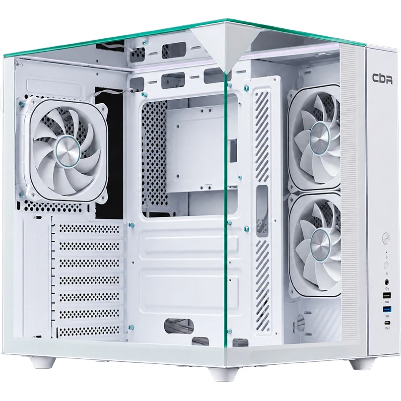Корпус CBR PCC-ATX-X810WT-WPSU - фото 2