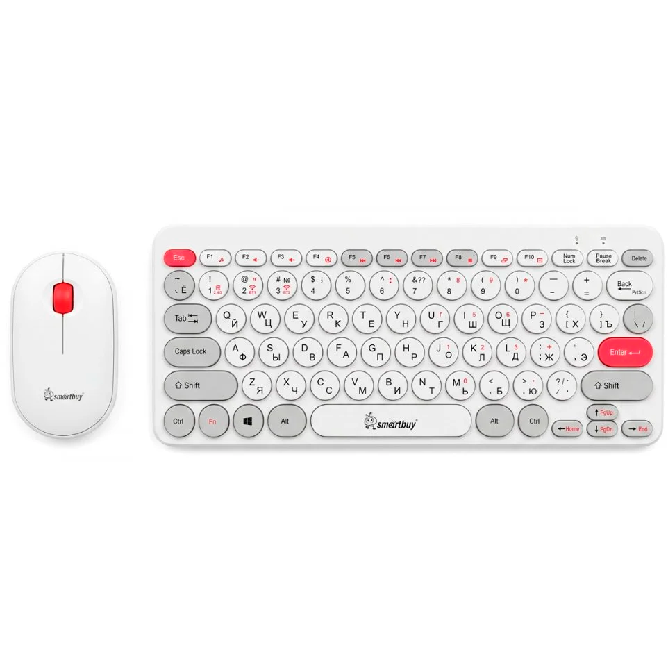 Клавиатура + мышь SmartBuy SBC-510590AG-W