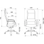 Офисное кресло Бюрократ CH-607 PU Black - CH-607/B/B-PU - фото 11