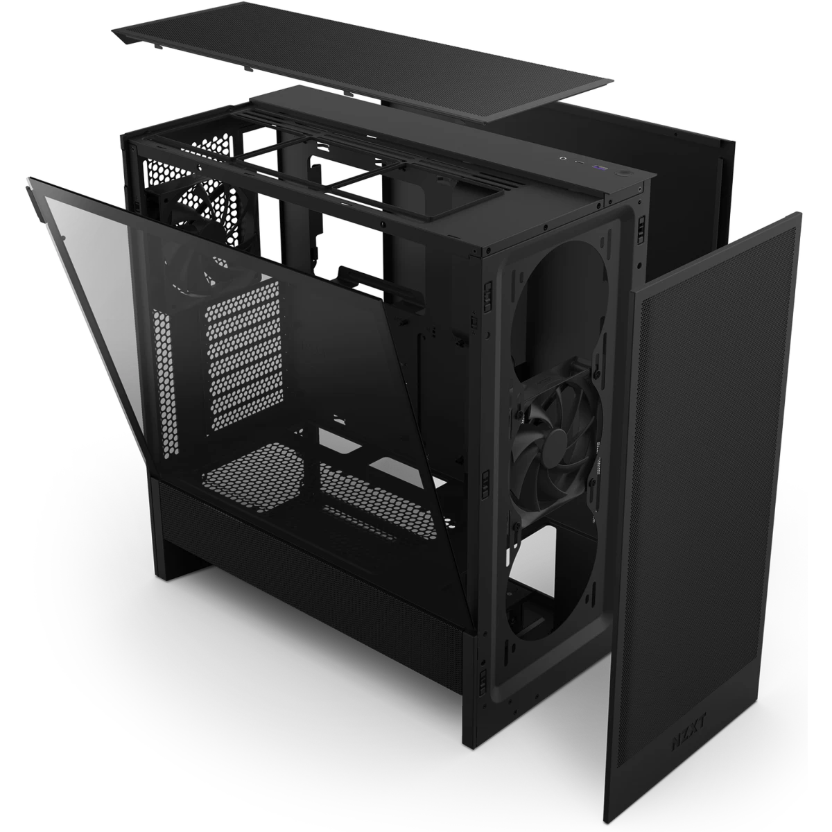 Корпус NZXT H5 Flow Black - CC-H52FB-01 - фото 8