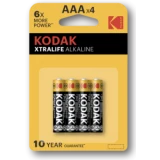 Батарейка Kodak XTRALIFE (AAA, 4 шт.) (B0014329)