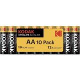 Батарейка Kodak XTRALIFE Alkaline (AA, 10 шт.) (B0073616)