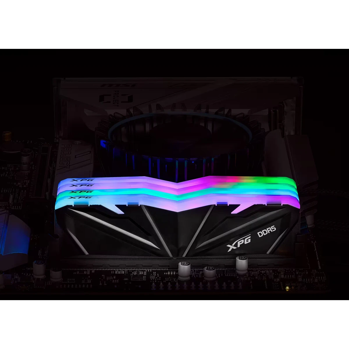 Оперативная память 16GB DDR5 5600MHz ADATA XPG Armax RGB (AX5U5600C4616G-SAMRBK) - фото 6
