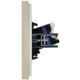 Розетка RJ-45 IEK FP-K10-2-K10