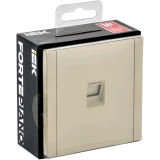 Розетка RJ-45 IEK FP-K10-2-K10