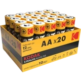 Батарейка Kodak XTRALIFE Alkaline (AA, 20 шт.) (B0054765)