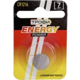 Батарейка Трофи ENERGY Power (CR1216, 1 шт.) (B0003642)
