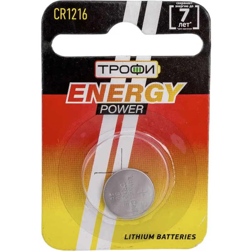 Батарейка Трофи ENERGY Power (CR1216, 1 шт.) - B0003642