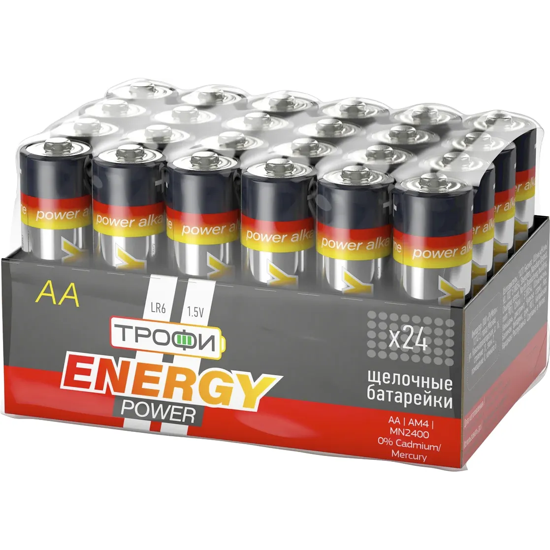 Батарейка Трофи Energy Power (AA, 24 шт.) - B0035376