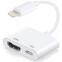 Переходник Lightning - Lightning/HDMI, KS-IS KS-381P
