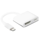 Переходник Lightning - Lightning/HDMI, KS-IS KS-381