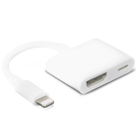 Переходник Lightning - Lightning/HDMI, KS-IS KS-381