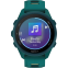 Умные часы Garmin Forerunner 170 Music Teal Green with Teal Green/Citron Band - 010-03920-12 - фото 5