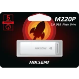 USB Flash накопитель 4GB HIKSEMI M220P White (HS-USB-M220P/4G)