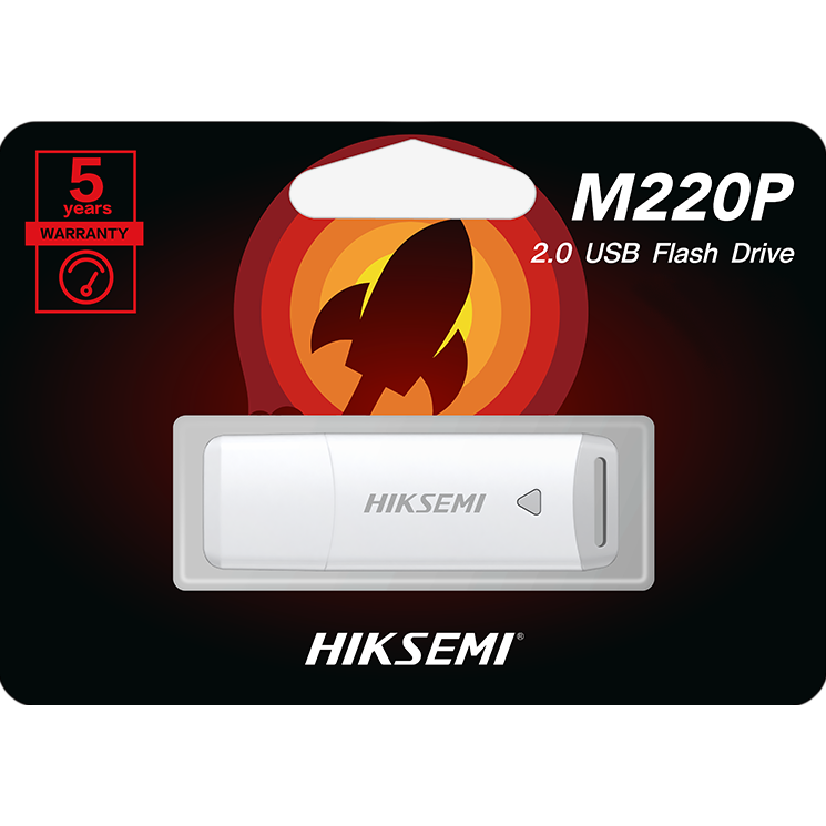 USB Flash накопитель 4GB HIKSEMI M220P White - HS-USB-M220P/4G - фото 3