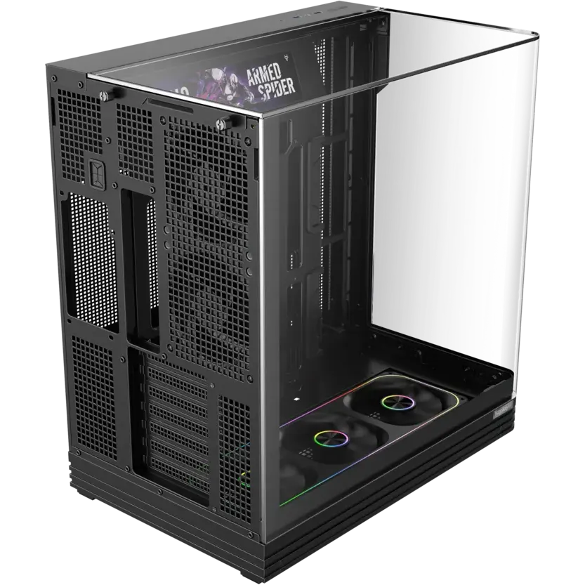 Корпус 1STPLAYER OV8S ARGB Black (OV8S-BK-1FP7R-3-1FP7-2-HUB3) - фото 6