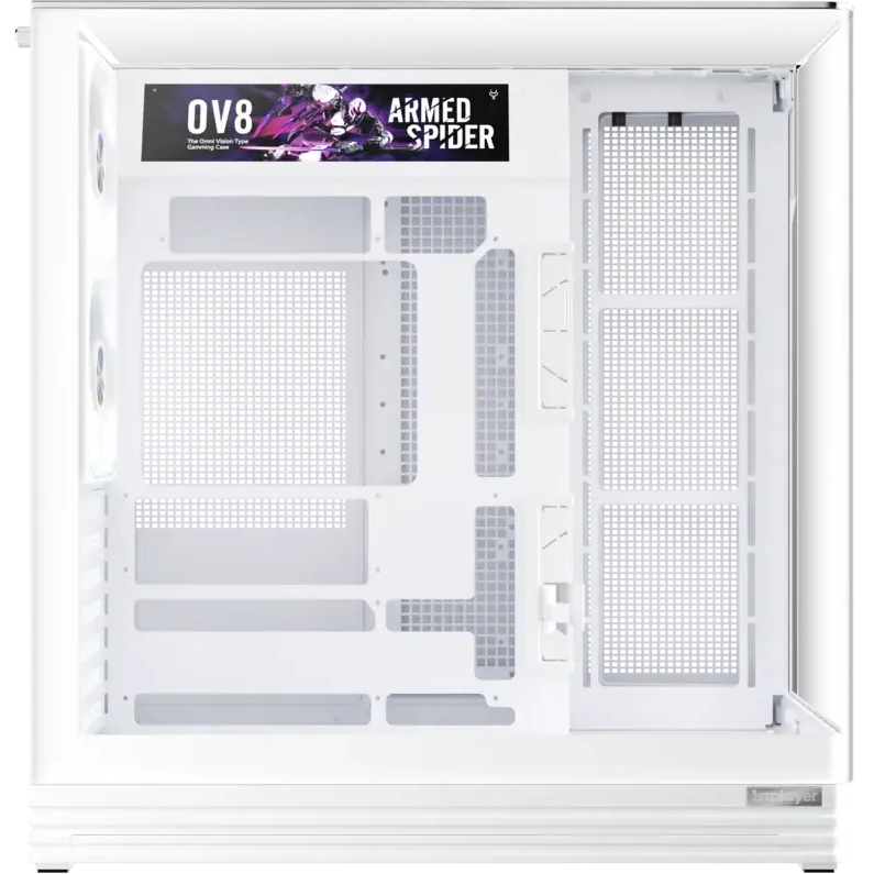 Корпус 1STPLAYER OV8S ARGB White (OV8S-WH-1FP7R-3-W-1FP7-2-W-HUB3) - фото 5