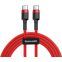 Кабель USB Type-C - USB Type-C, 2м, Baseus Cafule CATKLF-H09