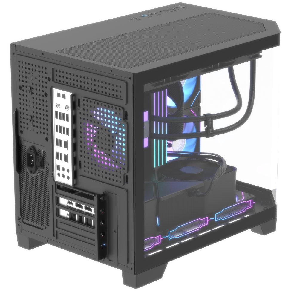 Корпус Formula Crystal Z6M Floe V2 Black - фото 6