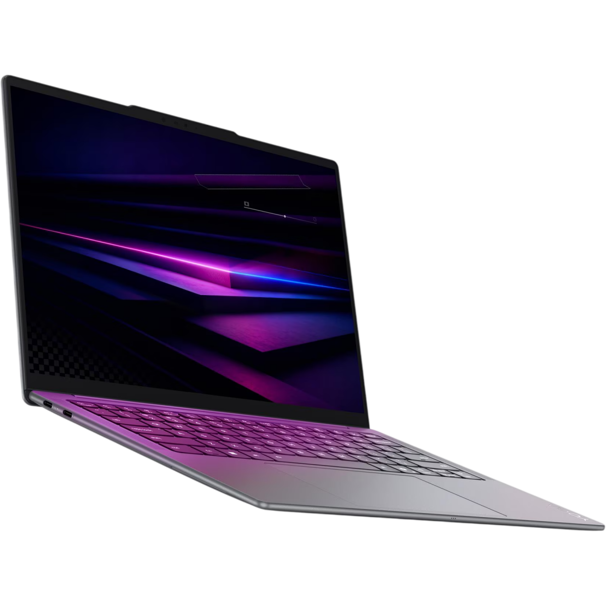 Ноутбук Lenovo Yoga Slim 7 14IPH11 Luna Grey (83QM003TRK) - фото 2