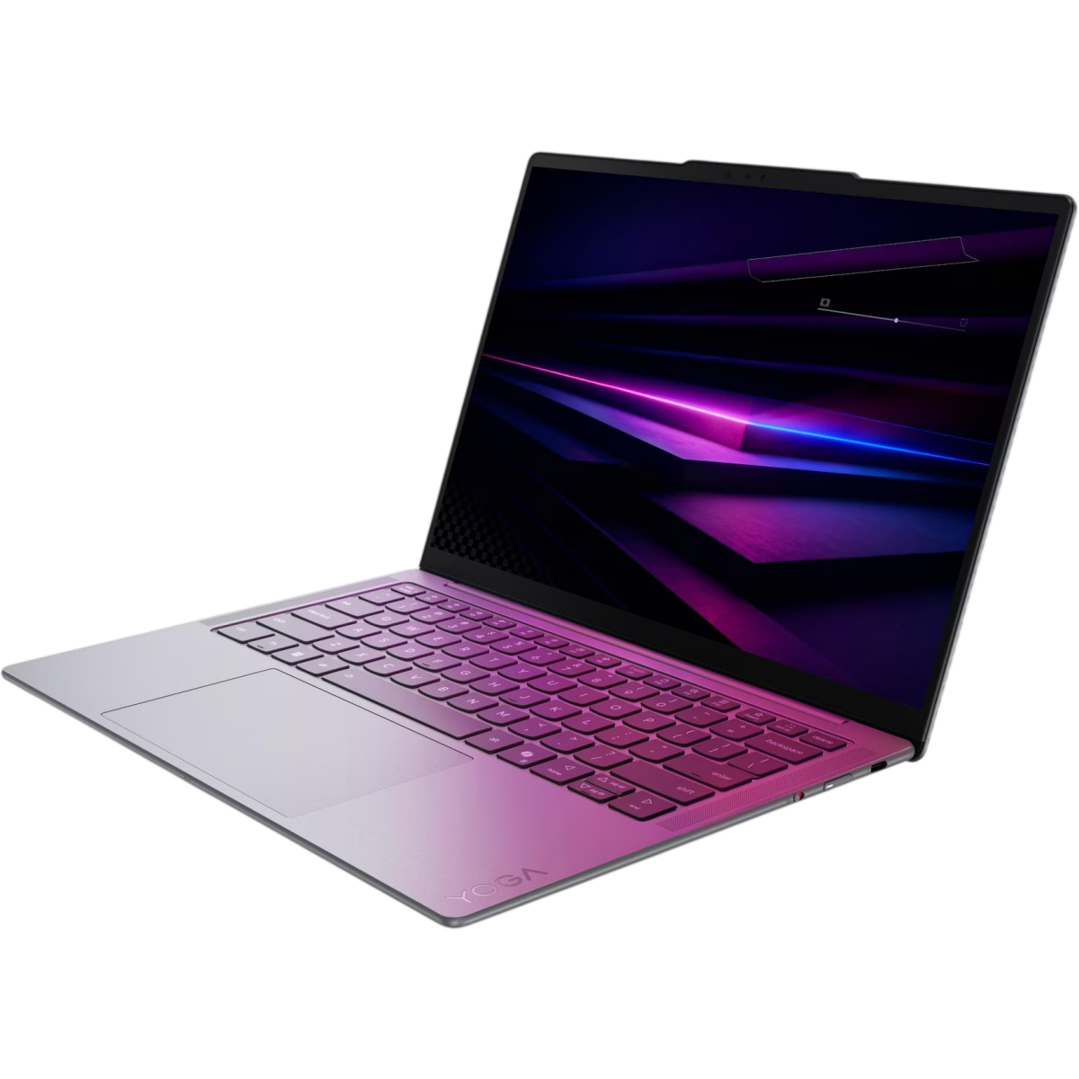 Ноутбук Lenovo Yoga Slim 7 14IPH11 Luna Grey (83QM003TRK) - фото 3