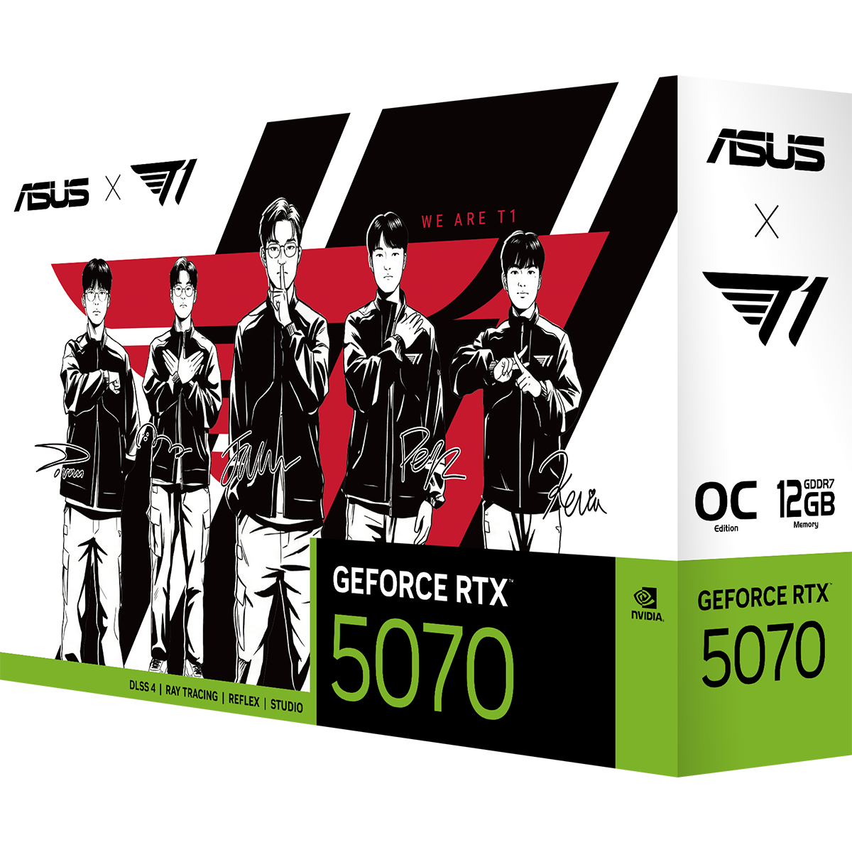 Видеокарта NVIDIA GeForce RTX 5070 ASUS T1 OC 12GB (T1-RTX5070-O12G-GAMING) - фото 11