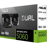 Видеокарта NVIDIA GeForce RTX 5060 ASUS Dual OC Advanced Edition 8GB (DUAL-RTX5060-O8G-A)