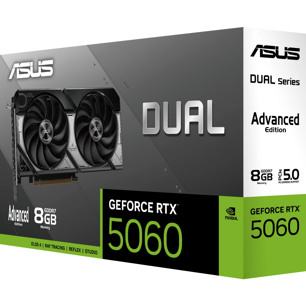 Видеокарта NVIDIA GeForce RTX 5060 ASUS Dual OC Advanced Edition 8GB (DUAL-RTX5060-O8G-A) - фото 8