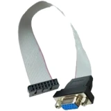 Переходник IDC 16-pin (F) - VGA (F), KS-is KS-825S