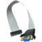 Переходник IDC 16-pin (F) - VGA (F), KS-is KS-825S
