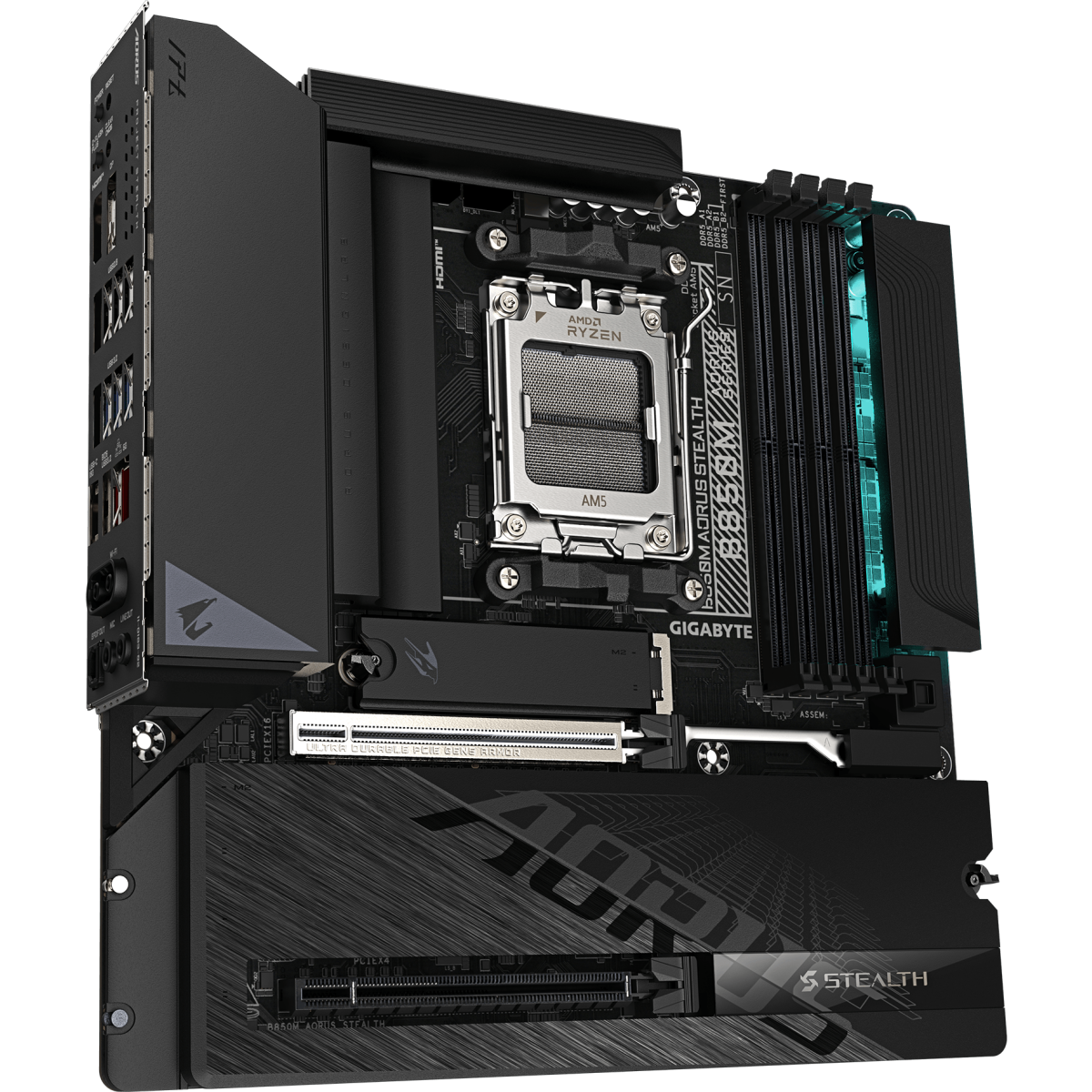 Материнская плата Gigabyte B850M AORUS STEALTH - фото 2