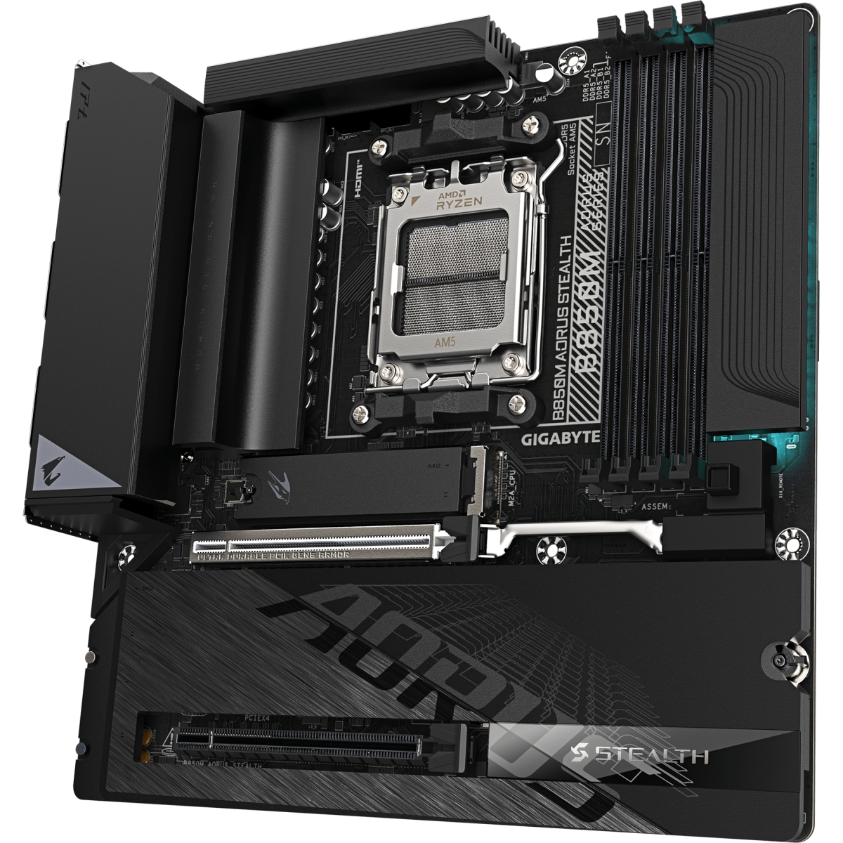 Материнская плата Gigabyte B850M AORUS STEALTH - фото 3
