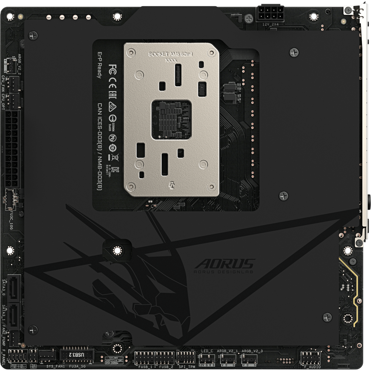 Материнская плата Gigabyte B850M AORUS STEALTH - фото 4