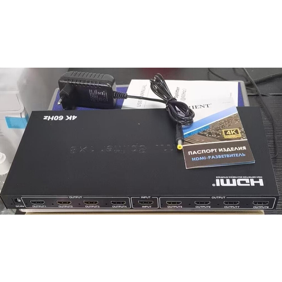 Разветвитель HDMI Orient HSP0108HV2-2.0 - фото 3