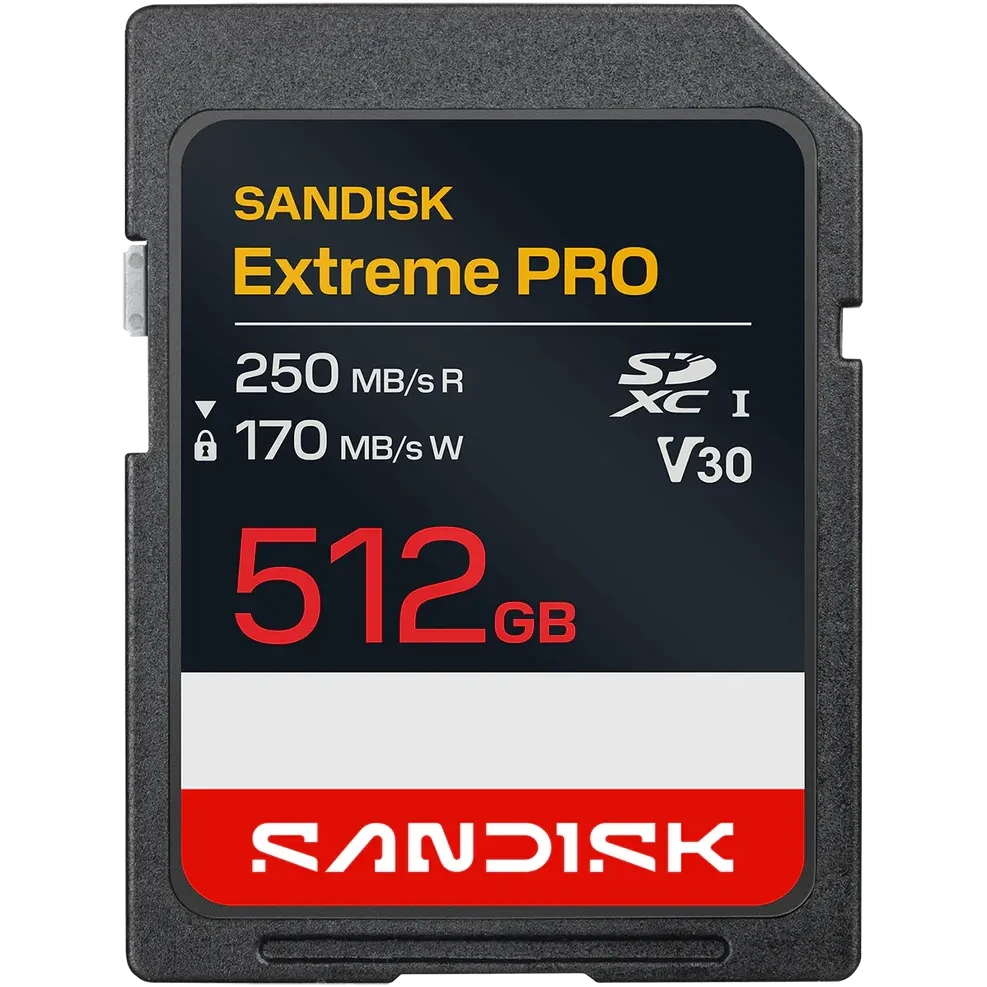 Карта памяти 512GB SD SanDisk Extreme Pro (SDSDXXJ-512G-GSCIN)