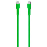 Кабель USB Type-C - USB Type-C, 1.2м, ttec 2DK59NY Green