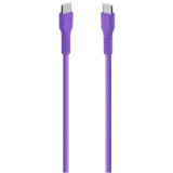Кабель USB Type-C - USB Type-C, 1.2м, ttec 2DK59NMR Purple