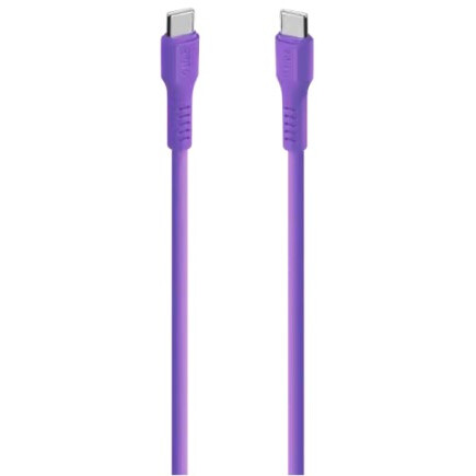Кабель USB Type-C - USB Type-C, 1.2м, ttec 2DK59NMR Purple