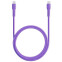 Кабель USB Type-C - USB Type-C, 1.2м, ttec 2DK59NMR Purple - фото 2