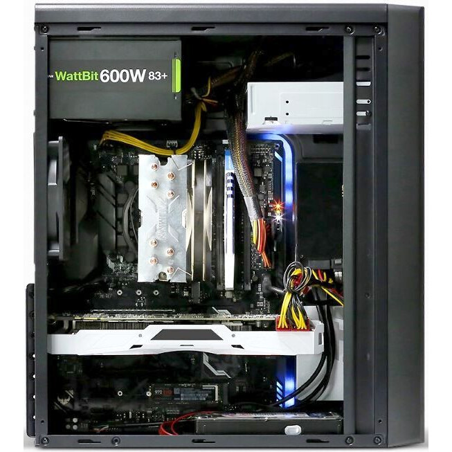 ..... Корпус Zalman ZM-T6 Black, царапина на боковой панели корпуса - фото 11