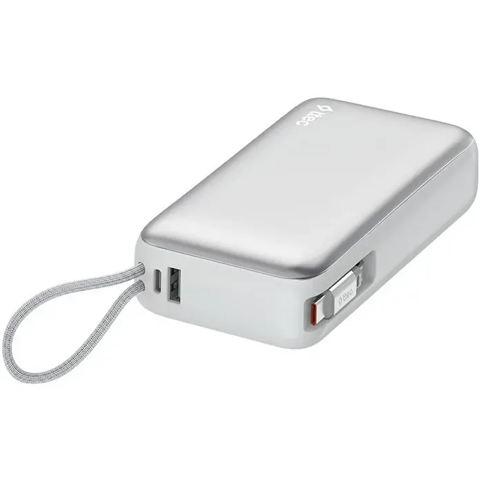 Внешний аккумулятор ttec ReCharger Pro LCD 20000mAh PD 45W Silver - 2BB277G - фото 2