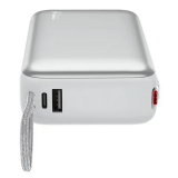 Внешний аккумулятор ttec ReCharger Pro LCD 20000mAh PD 45W Silver (2BB277G)